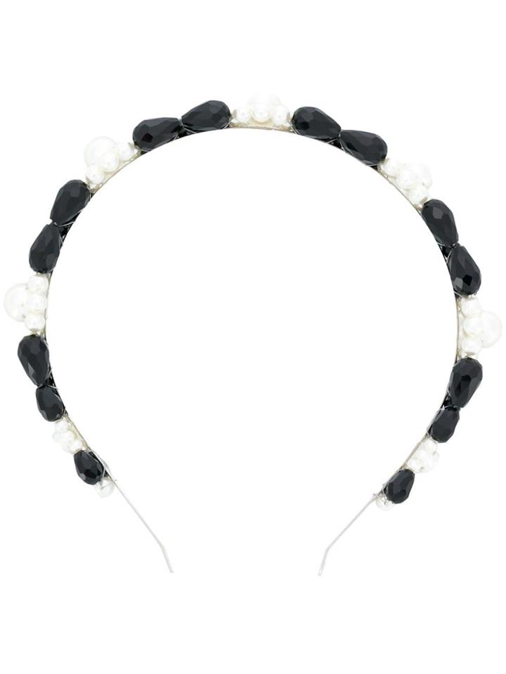 Simone Rocha Daisy Head Band - Black