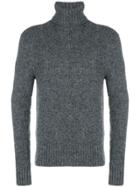 Ami Alexandre Mattiussi Turtle Neck Sweater - Grey