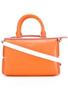 Emilio Pucci Contrasting Detail Tote, Women's, Yellow/orange, Leather