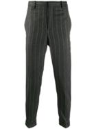 Neil Barrett Striped Trousers - Grey