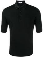 Valentino 'rockstud' Polo Shirt, Men's, Size: Large, Black, Cotton/silk