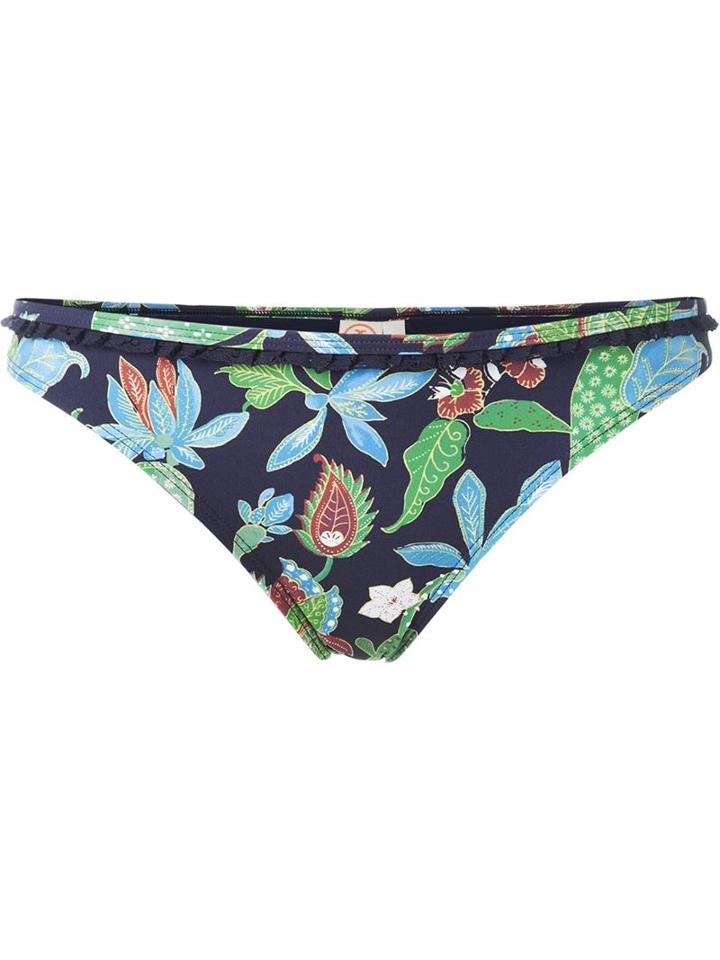 Tory Burch Low-rise Printed Bikini Bottom