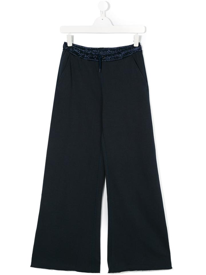 Diesel Kids Wide Leg Trousers - Blue