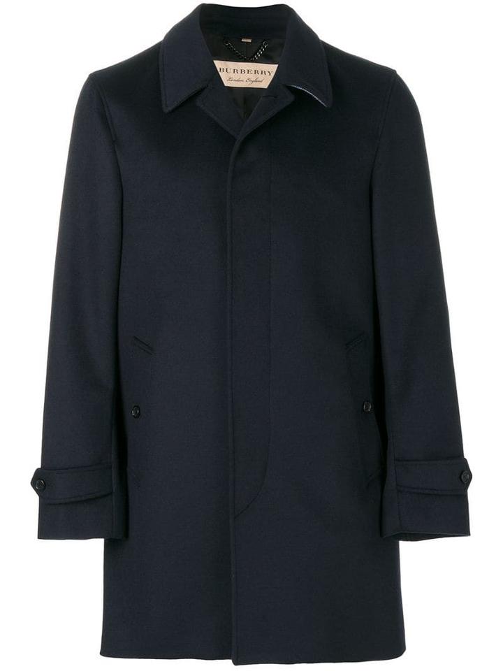 Burberry Car Coat - Blue