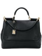 Dolce & Gabbana Sicily Soft Tote - Black