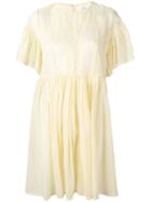 Isabel Marant Étoile Embroidered Summer Dress - Yellow
