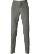 Dondup 'gaubert' Trousers, Men's, Size: 36, Grey, Cotton/spandex/elastane