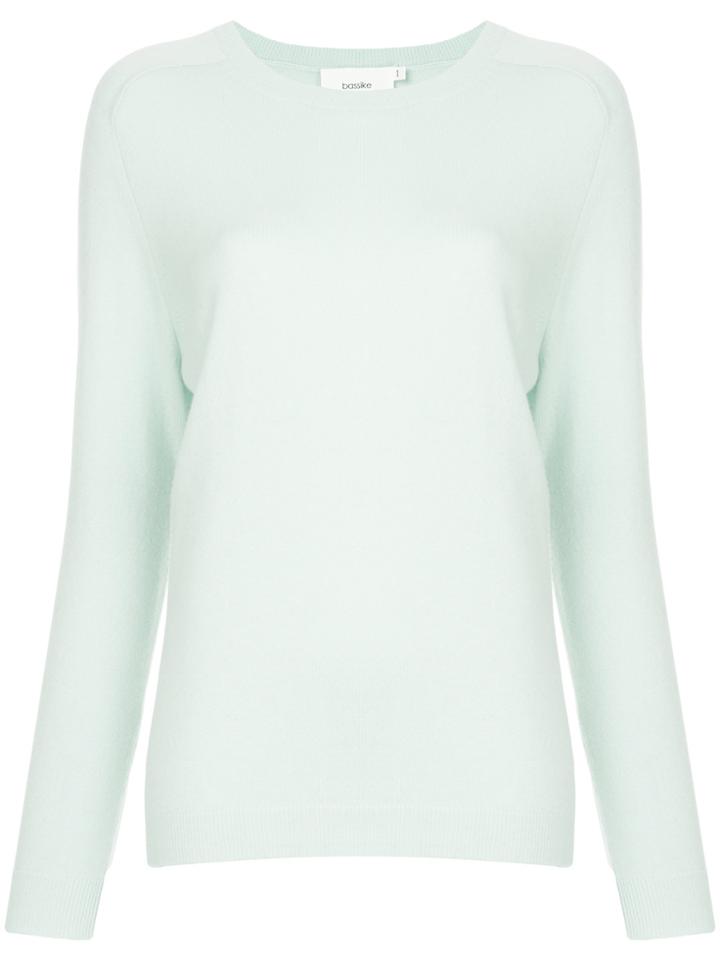 Bassike Classic Fitted Sweater - Green