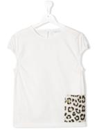 Roberto Cavalli Junior Logo Print T-shirt - White