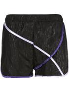Cottweiler Contrasting Pipe Shorts - Black