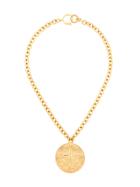 Chanel Vintage Medallion Necklace - Metallic