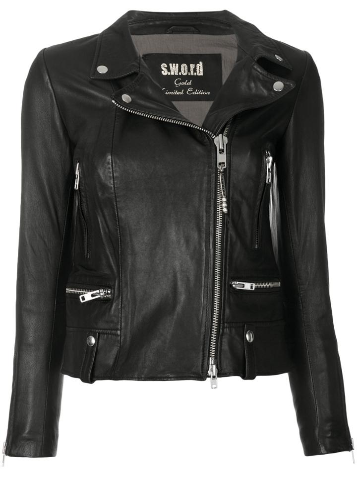 S.w.o.r.d 6.6.44 Multi-zip Jacket - Black