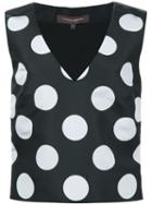 Carolina Herrera Polka Dot Tank Top