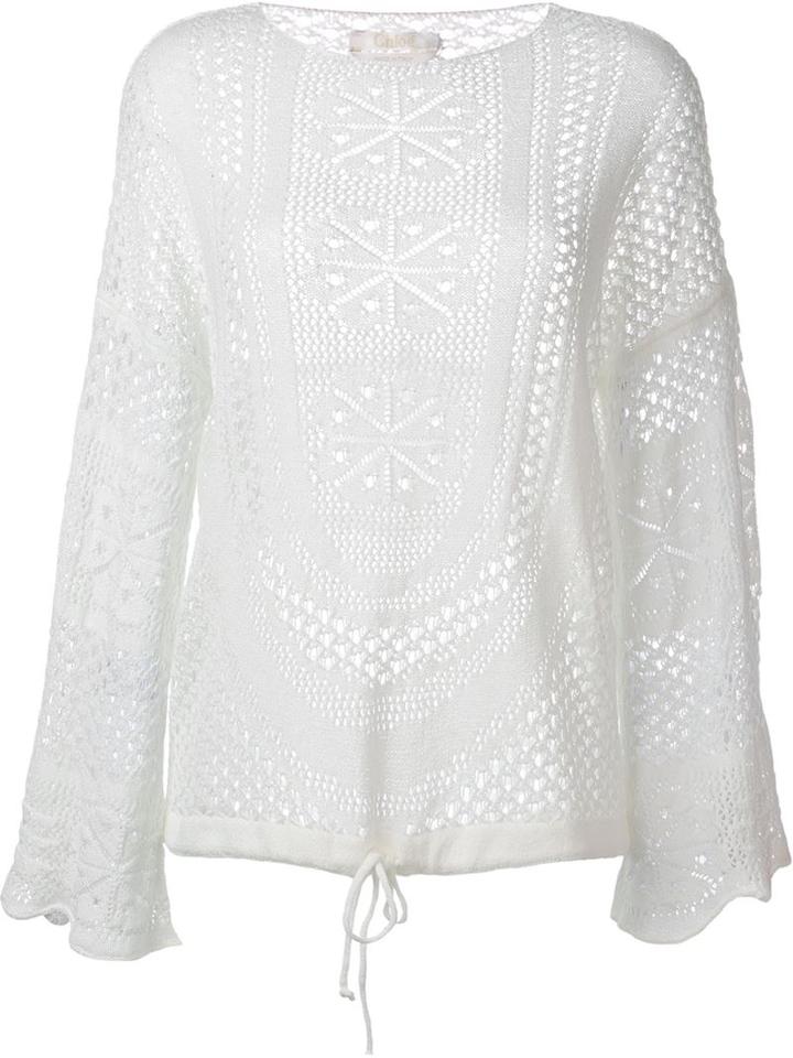 Chloé Crochet Jumper