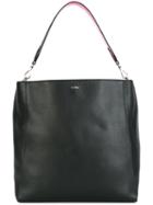 Max Mara Contrast Handle Shoulder Bag, Women's, Black
