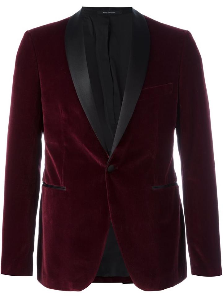 Tagliatore Velvet Effect Dinner Jacket
