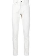 Marni Straight Leg Jeans, Men's, Size: 30, White, Cotton
