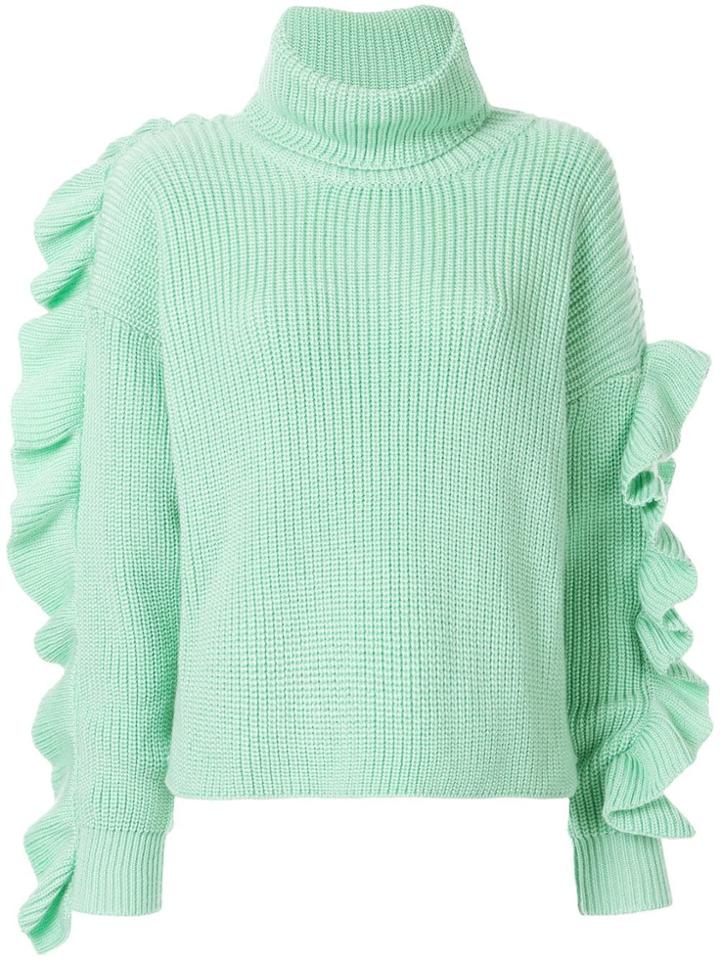 Anna October Turtlneck Jumper - Green