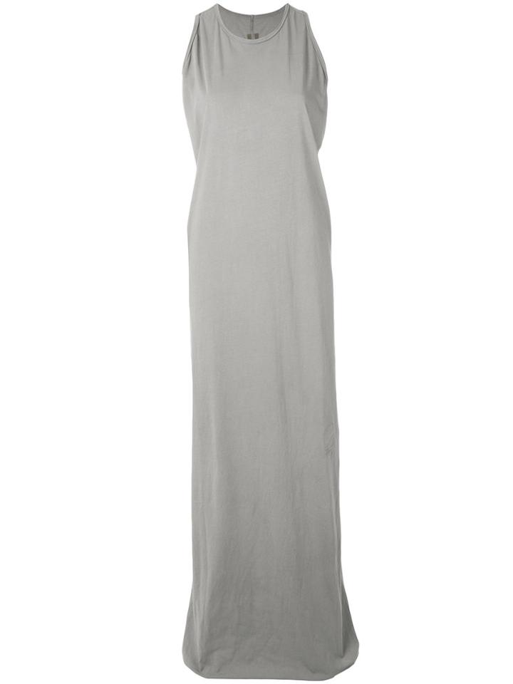 Rick Owens Drkshdw Sleeveless Long Dress - Grey