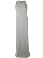 Rick Owens Drkshdw Sleeveless Long Dress - Grey