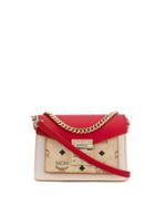 Mcm Mini Logo Bag - Red
