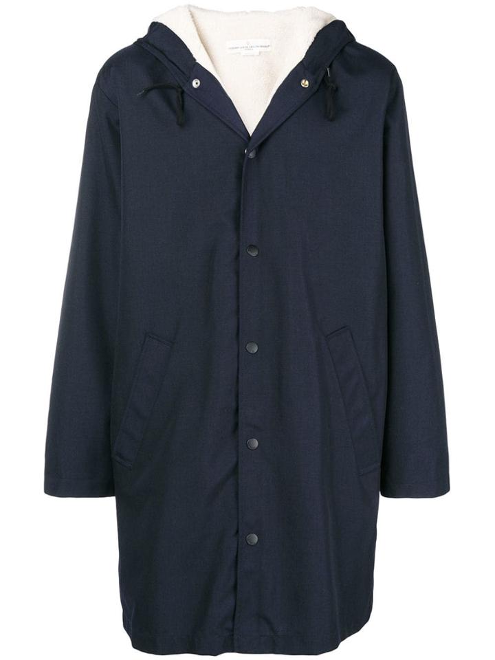 Golden Goose Deluxe Brand Straight Fit Raincoat - Blue