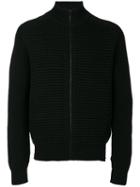 Belstaff - Zipped Cardigan - Men - Virgin Wool - M, Black, Virgin Wool