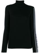 Iceberg Logo Lined Jumper - Black