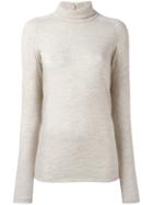 Forte Forte - Roll Neck - Women - Virgin Wool - 2, Nude/neutrals, Virgin Wool