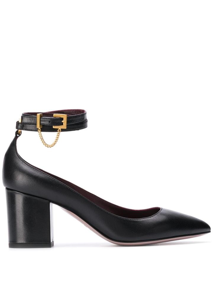 Valentino Valentino Sw0s0s39ufl 0no Nero Furs & Skins->leather - Black