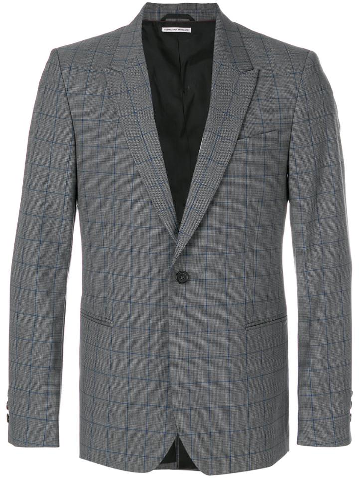 Paul & Joe Checked Blazer - Blue