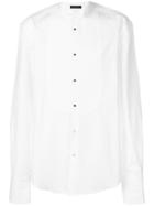 Versace High Neck Shirt - White