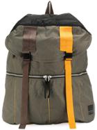 Marni Contrast Buckle Backpack - Green