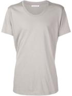 John Elliott Curve U Neck T-shirt, Men's, Size: S, Grey, Modal/supima Cotton