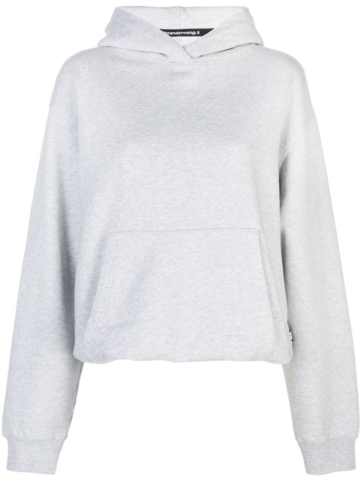 Alexander Wang Long Sleeved Hoodie - Grey