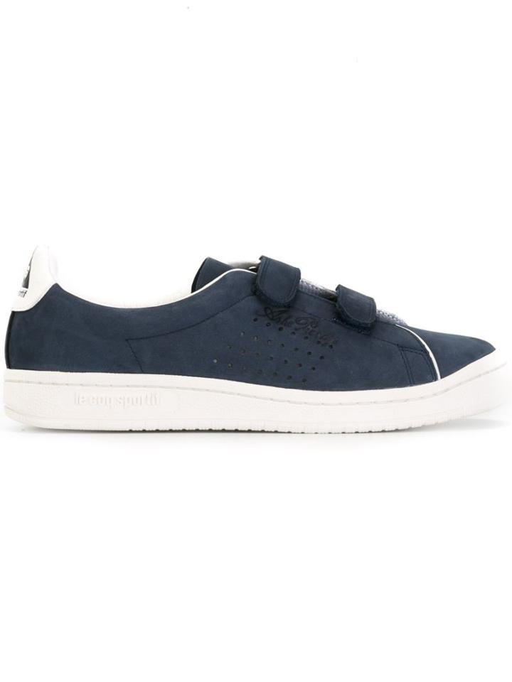 Le Coq Sportif Ashe Prestige Sneakers, Adult Unisex, Size: 37, Blue, Cotton/rubber/nubuck Leather