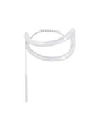 Maison Margiela Curved Choker, Women's, Metallic