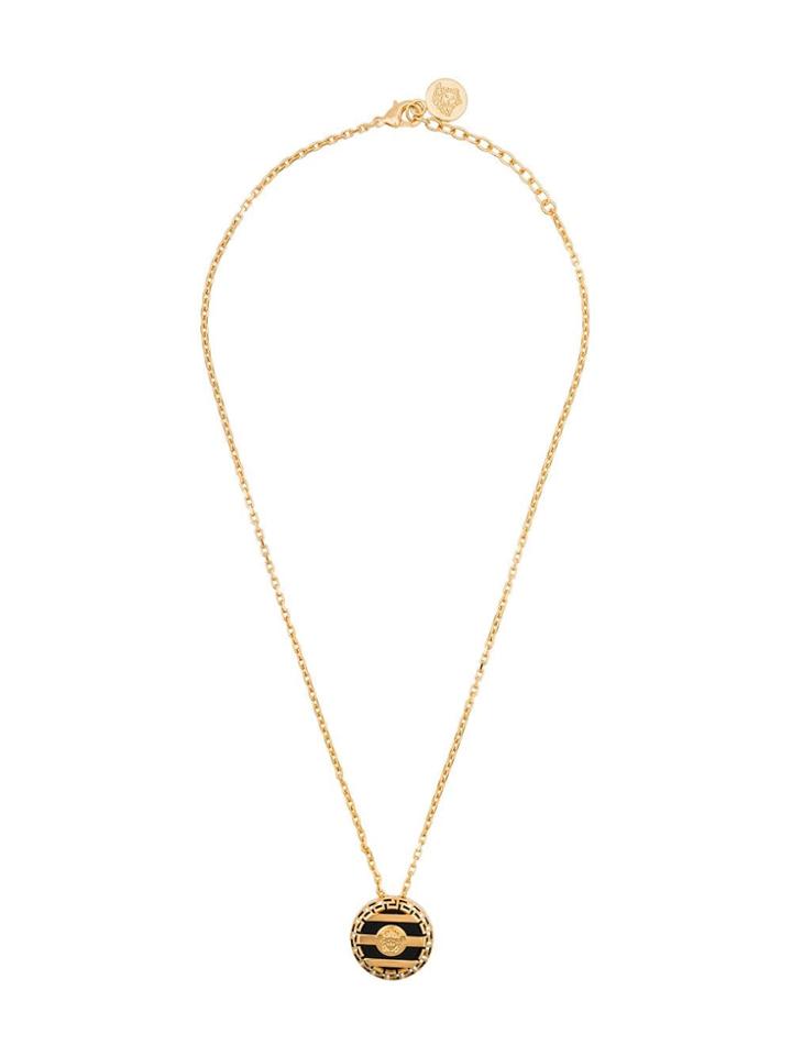 Versace Medusa Pendant Necklace - Gold