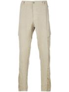 Transit Side Pocket Casual Trousers - Nude & Neutrals