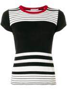 Giorgio Armani Vintage Striped T-shirt - Black