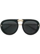 Gucci Eyewear Aviator Foldable Sunglasses - Black