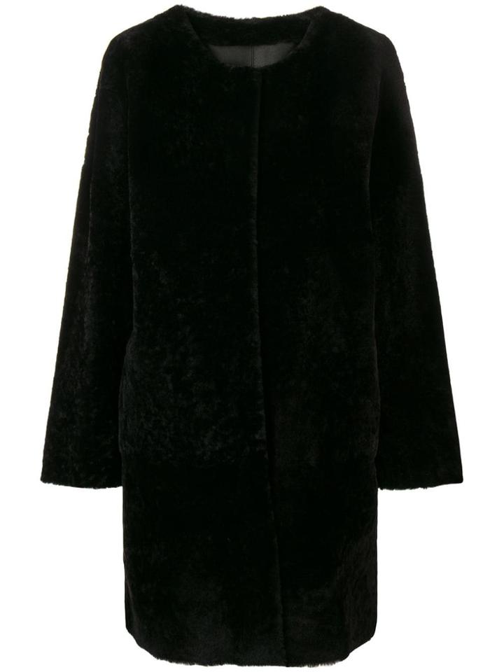 P.a.r.o.s.h. Shearling Coat - Brown