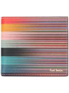 Paul Smith Striped Print Wallet - Multicolour