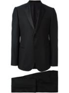 Armani Collezioni Two Piece Dinner Suit, Men's, Size: 56, Black, Wool