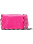 Stella Mccartney Mini 'falabella' Crossbody Bag, Women's, Pink/purple