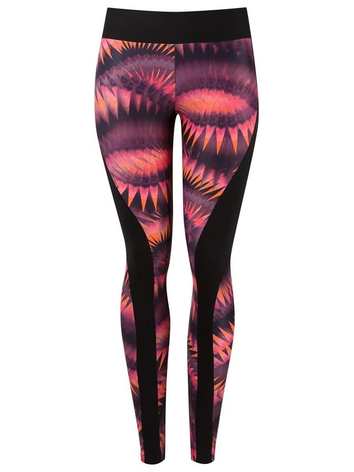Lygia & Nanny Printed Leggings, Women's, Size: 42, Black, Polyamide/spandex/elastane