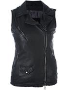 Giorgio Brato Sleeveless Biker Jacket