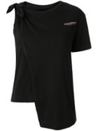 Ground Zero Knotted T-shirt - Black