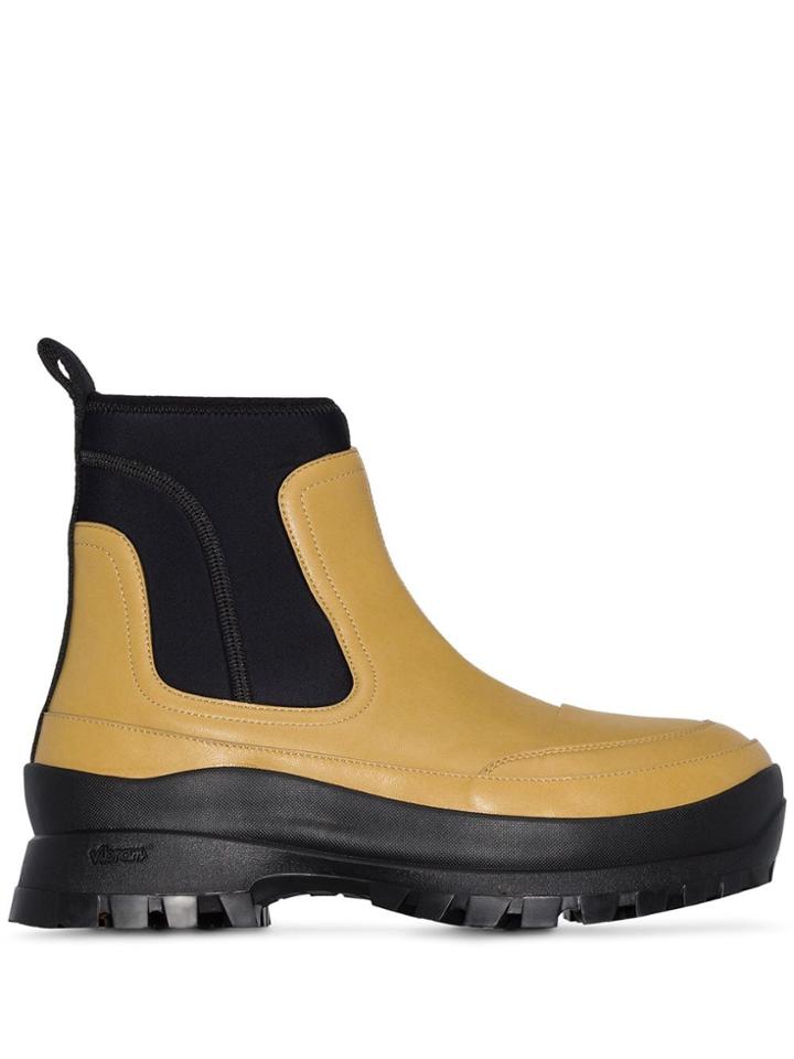 Stella Mccartney Chelsea Neoprene Ankleboots - Brown