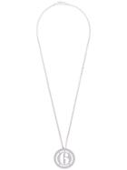 Mm6 Maison Margiela 6 Disc Necklace - Silver